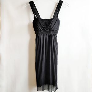 Sweet Storm Black Party Dress